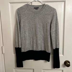 Vince Gray and Black Crewneck Sweater size Small